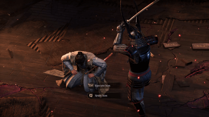 Spare or Execute Kunimatsu Choice