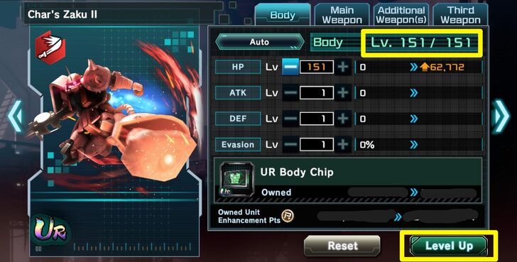 Unit Enhancement Allocation