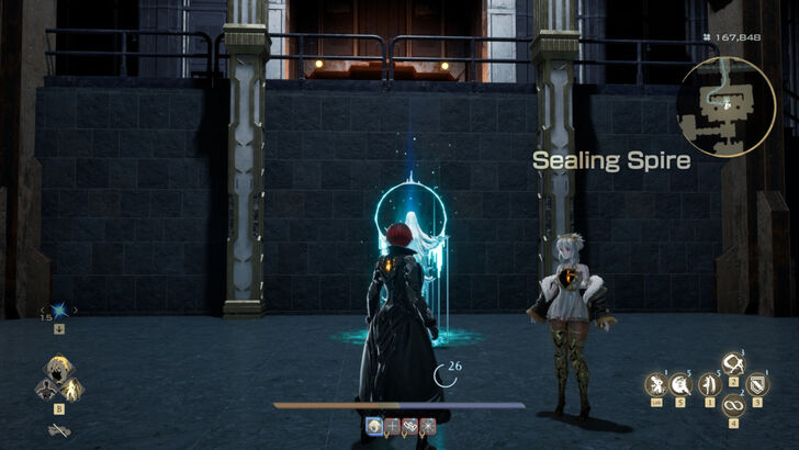 Sealing Spire: Upper Floor Location