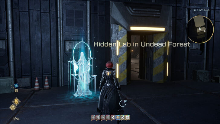 Inner Lab in Undead Forest Location
