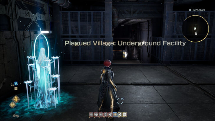 Plagued Village: Underground Facility Location