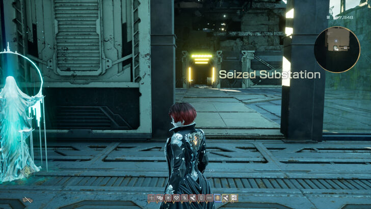 Substation Control Room: Upper Floor Location