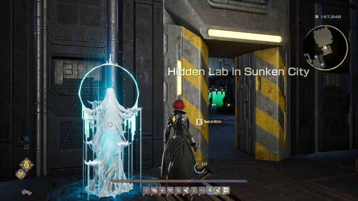 Inner Lab in Sunken City Location