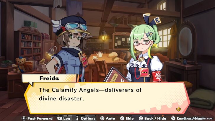 Calamity Angels Freida Explaining the nickname