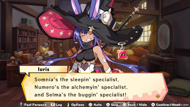 Calamity Angels Special Delivery Ivris Describing the other Members of the Cast