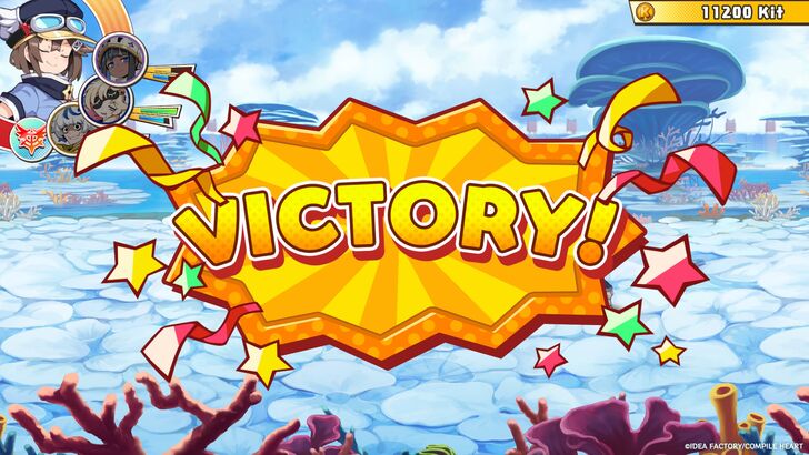 Calamity Angels Victory Screen