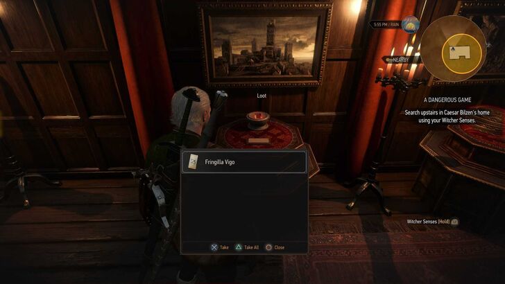 Fringilla Vigo Card Card Location