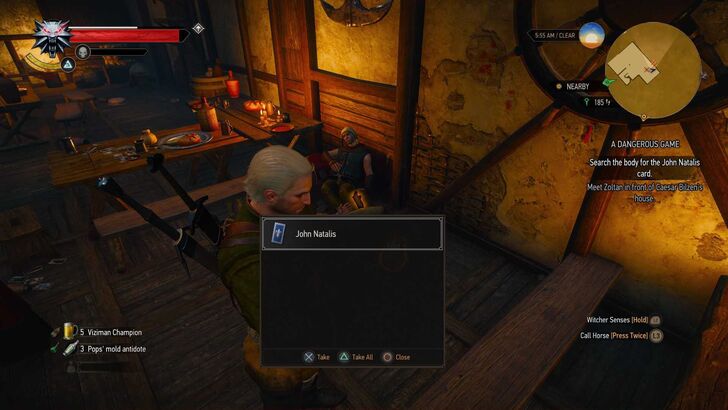 Loot the Card from Ravik