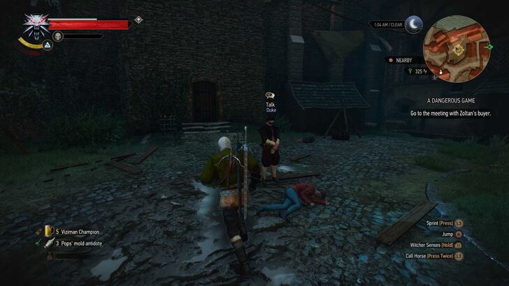 Follow Zoltan to the Client