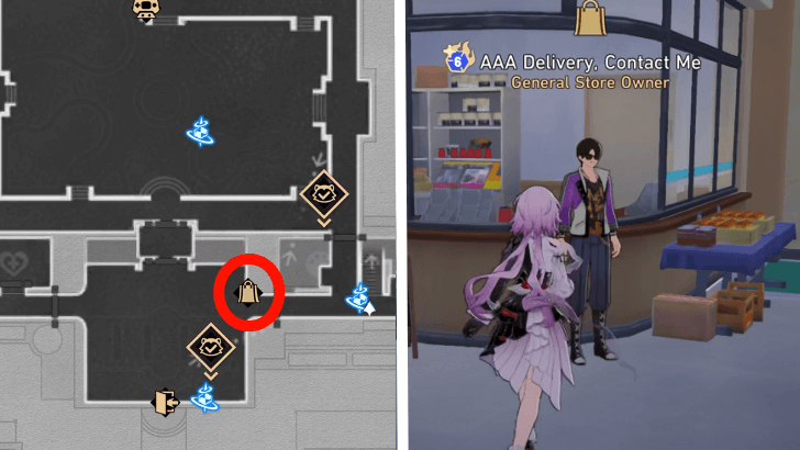 HSR - Graphia Academy General Store Location