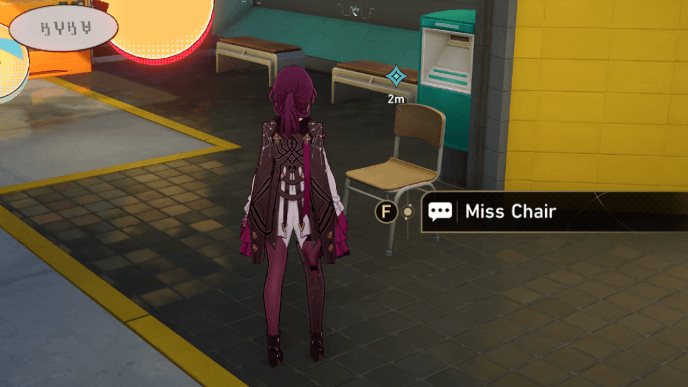 HSR Check on Miss Chair