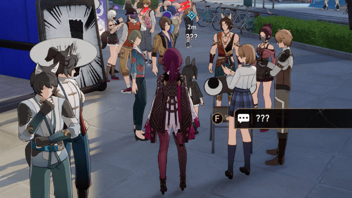 HSR Help the hyper-realistic cosplayer escape the scene