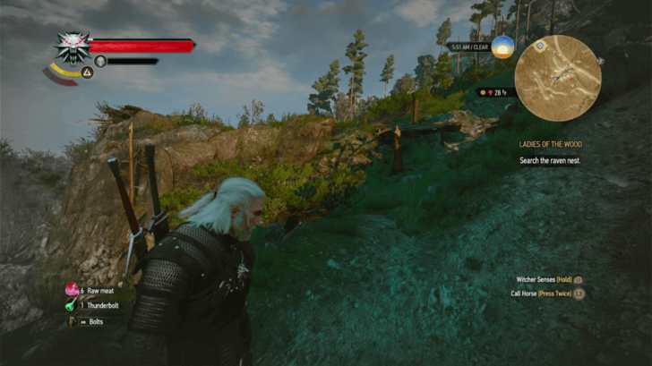 Spring Path to Raven Nest