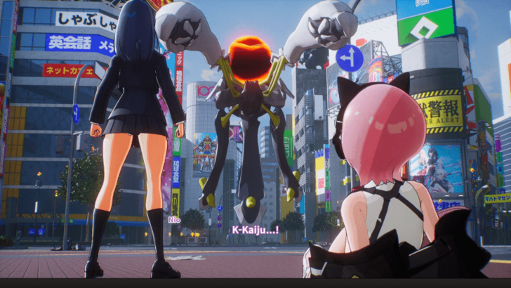 Reya and Nio Kaiju Encounter