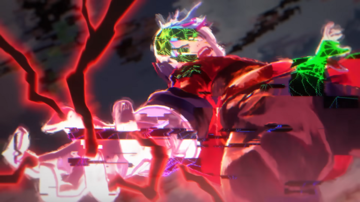 .hack//ZERO glitched arm attack