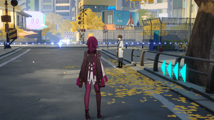 HSR Meet Sorren in Front of the Tracks