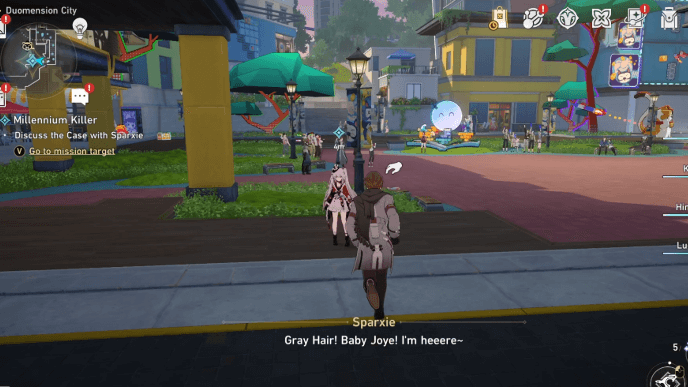 HSR Millennium Killer - Discuss the Case with Sparxie