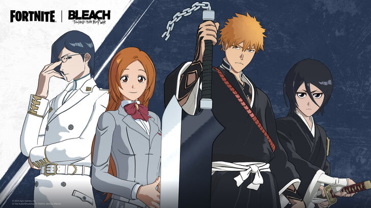 Fortnite Adds Ichigo Kurosaki, Orihime Inoue, Uryu Ishida, and Rukia Kuchiki From BLEACH