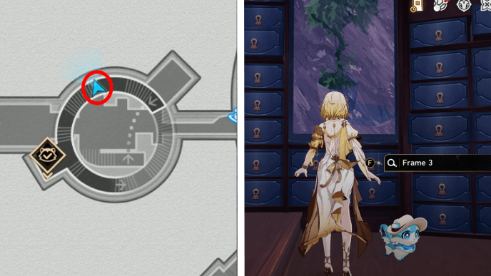 HSR - How to Get Aeonic Silence Achievement - Frame 3 Location