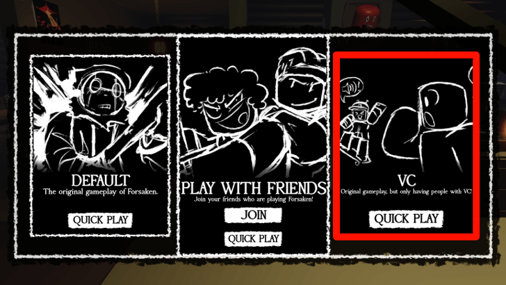 Forsaken In-Game VCs