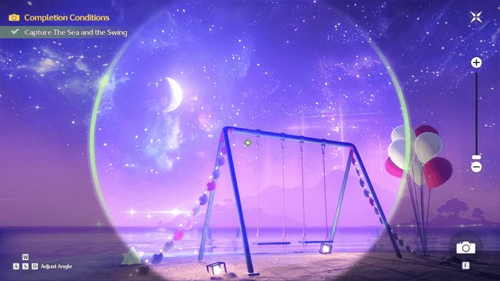 The Sea and the Swing Photo