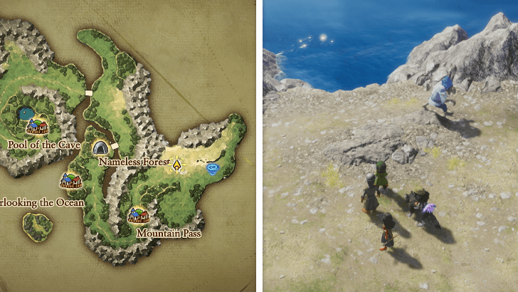 DQ7R - Dig Site Past Location