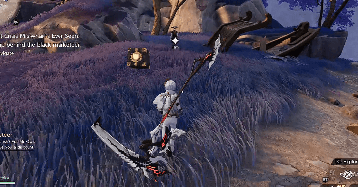 Sneak up Behind the Black Marketeer