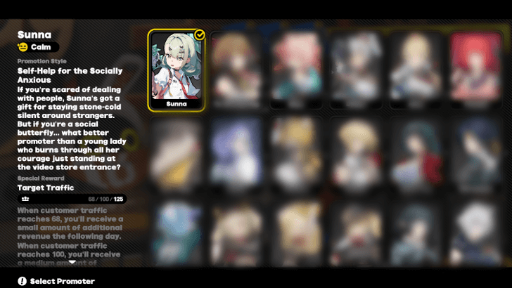 Sunna Promotes the Video Store