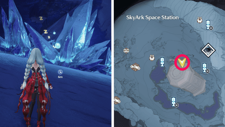 I Dream of a Frozen River Soliskin Location