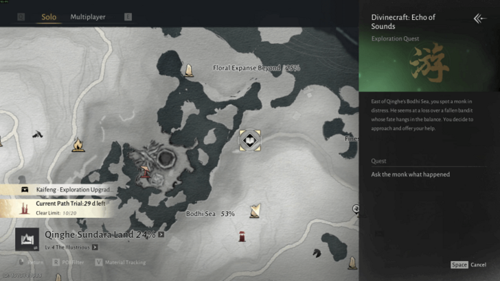 Divinecraft: Echo of Sounds Map Location