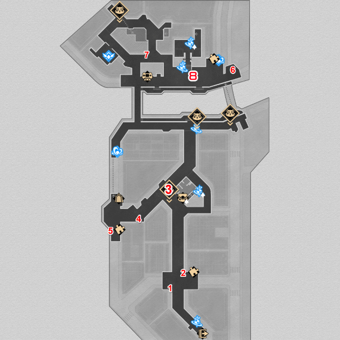Dovebrook District Opponents Map