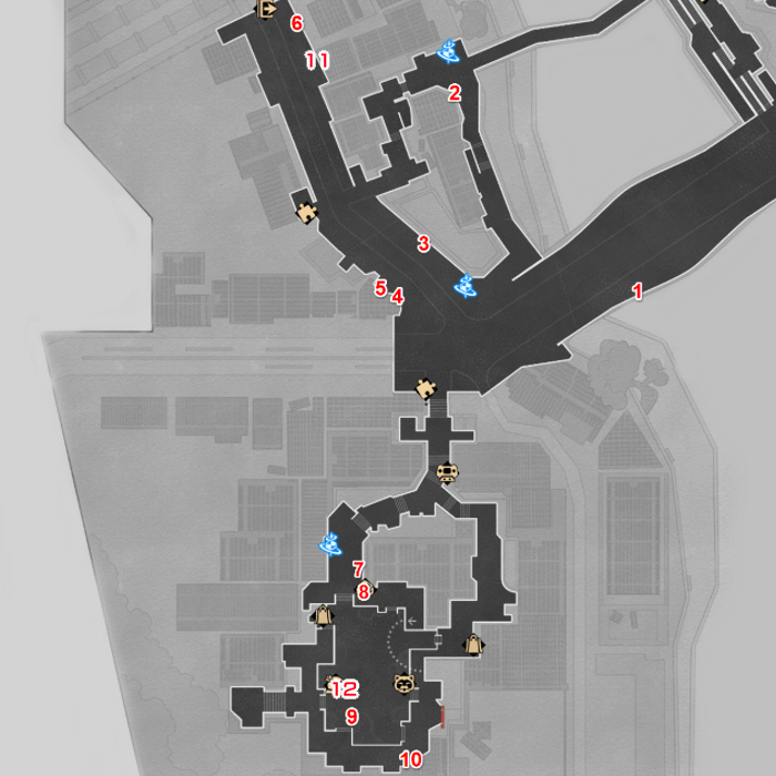 Duomension City F1 West Cosmicon Opponent Locations