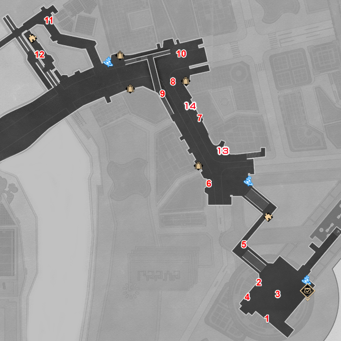 Duomension City F1 East Cosmicon Opponent Locations