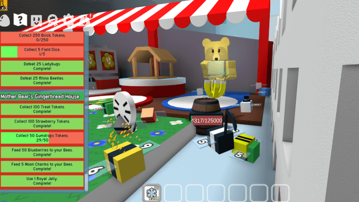 Bee Swarm Simulator (Roblox) - Quest-Giving Bears