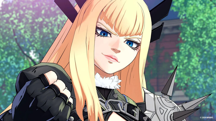 Magik smirking in her intro pose Marvel Tokon