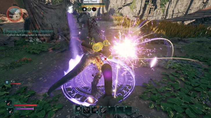 Quarterstaff Stun Attack