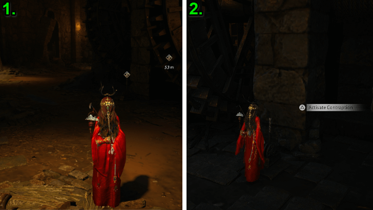 Palace of Annals - Activate the Contraption