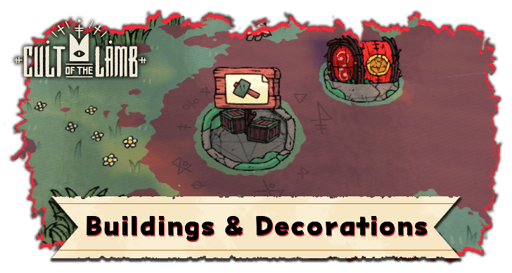 Cult of the Lamb - All Buildings and Decorations