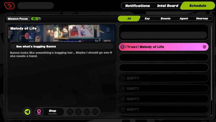 Unlocked When Trust is Near Close