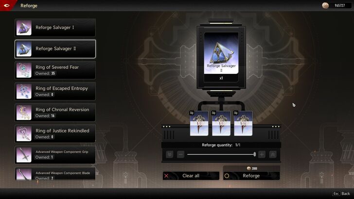 Reforge Salvager II