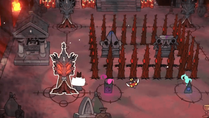 Interact with the Bottom Left Effigy