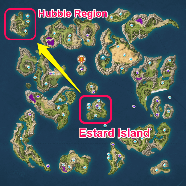 Hubble Castle Map Location