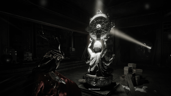Promised Light - Rotate the statue