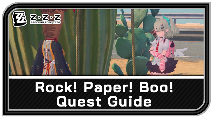 Zenless Zone Zero - Rock! Paper! Boo! Commission Guide