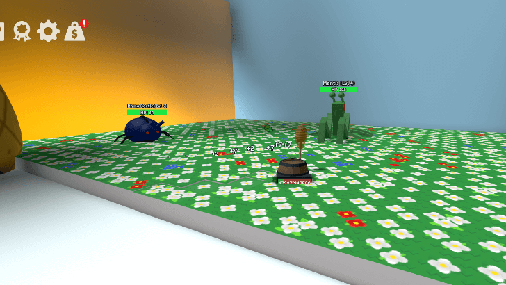 Bee Swarm Simulator - Rhino Beetle and Mantis