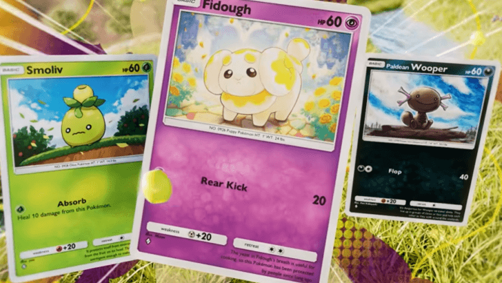 Fidough Card - Paldean Wonders