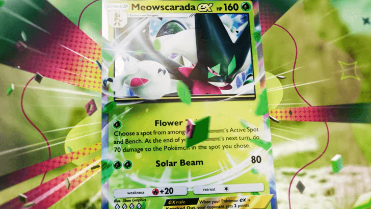 Meowscarada ex Trailer Card