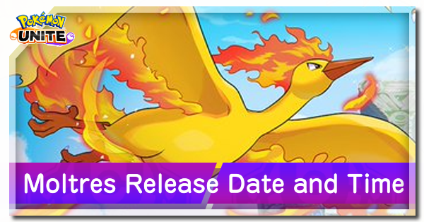 Pokemon UNITE - Moltres Release Date