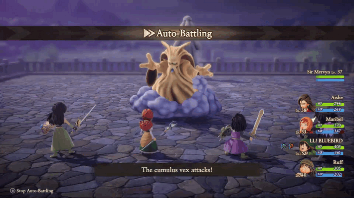 Cumulus Vex Normal Attack