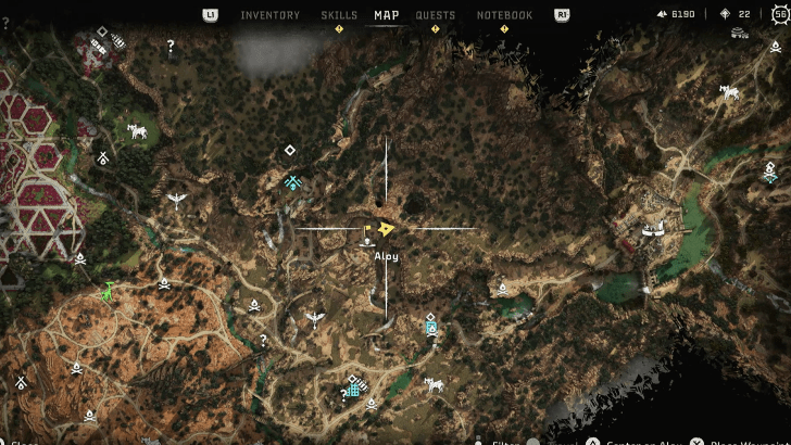 HFW Strongarm Hunter Bow Map Location